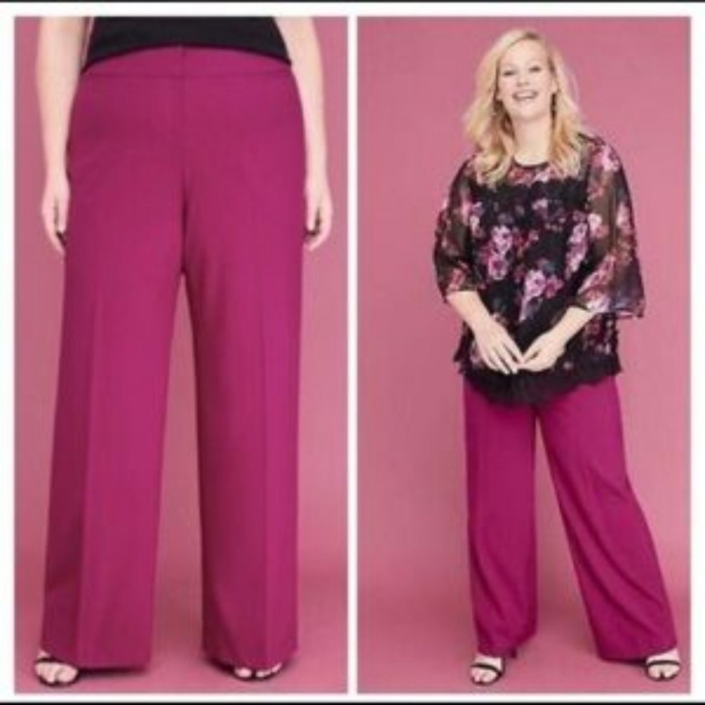 Lane Bryant “The Allie” Wide Leg Pants Size 20
